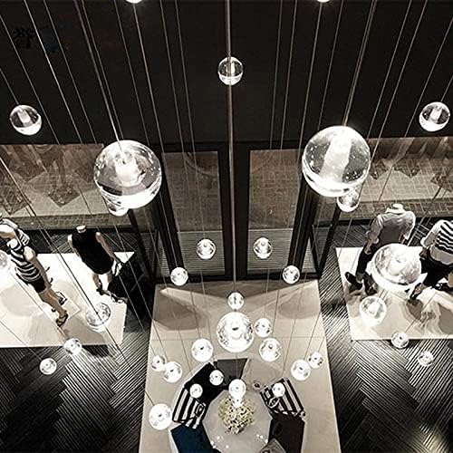 Luxury Crystal Pendant Chandelier – Modern Ceiling Hanging Light Fixture for Dining Room and Living Space