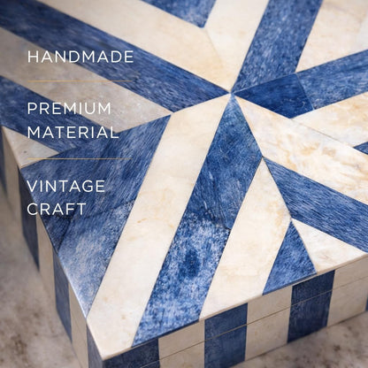 Decorative Handmade Keepsake Storage Box Organizer for Home & Gifts