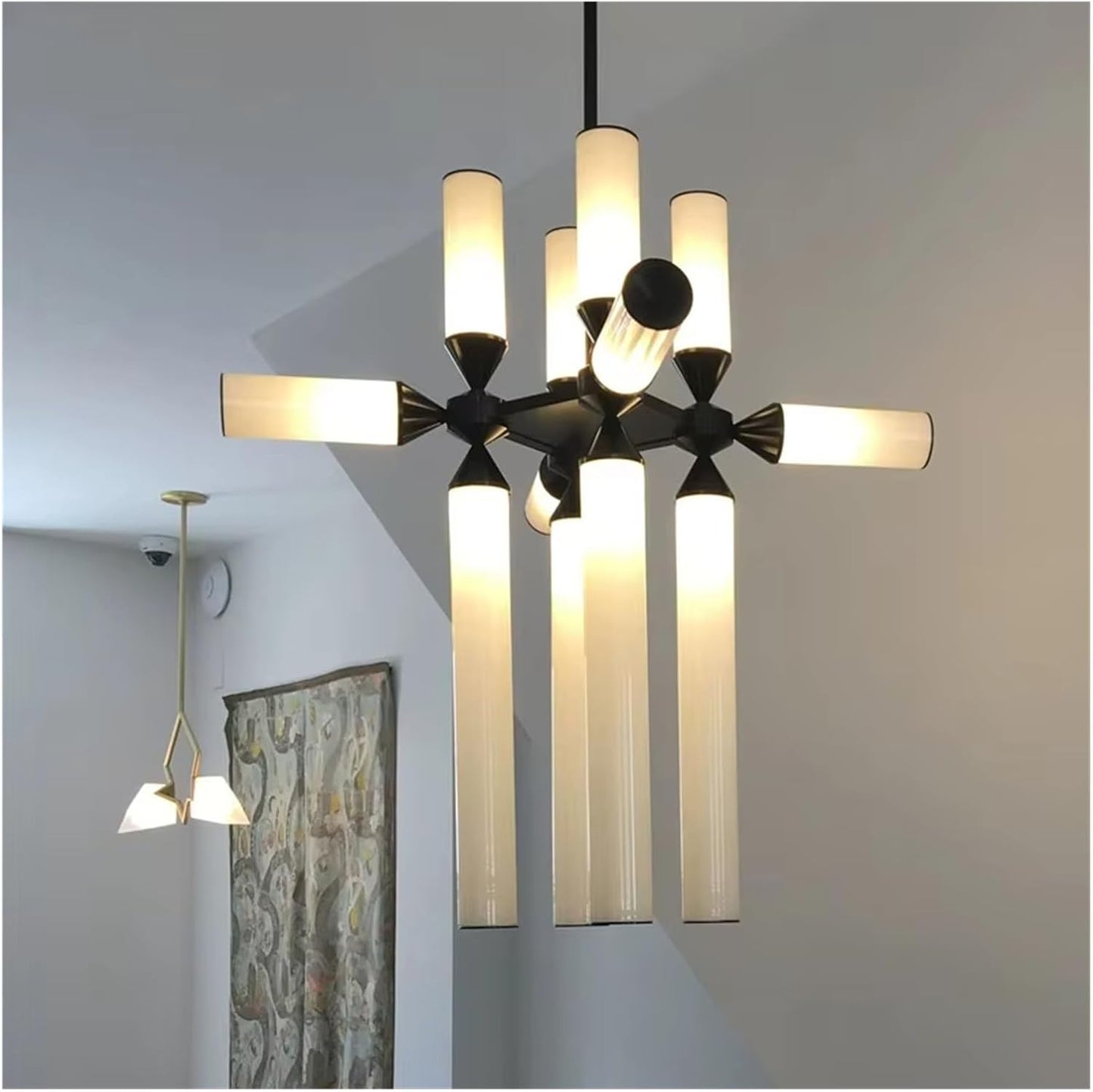 Modern Hanging Pendant Light – Adjustable Ceiling Chandelier for Bedroom and Living Space