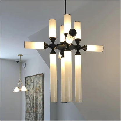 Modern Hanging Pendant Light – Adjustable Ceiling Chandelier for Bedroom and Living Space