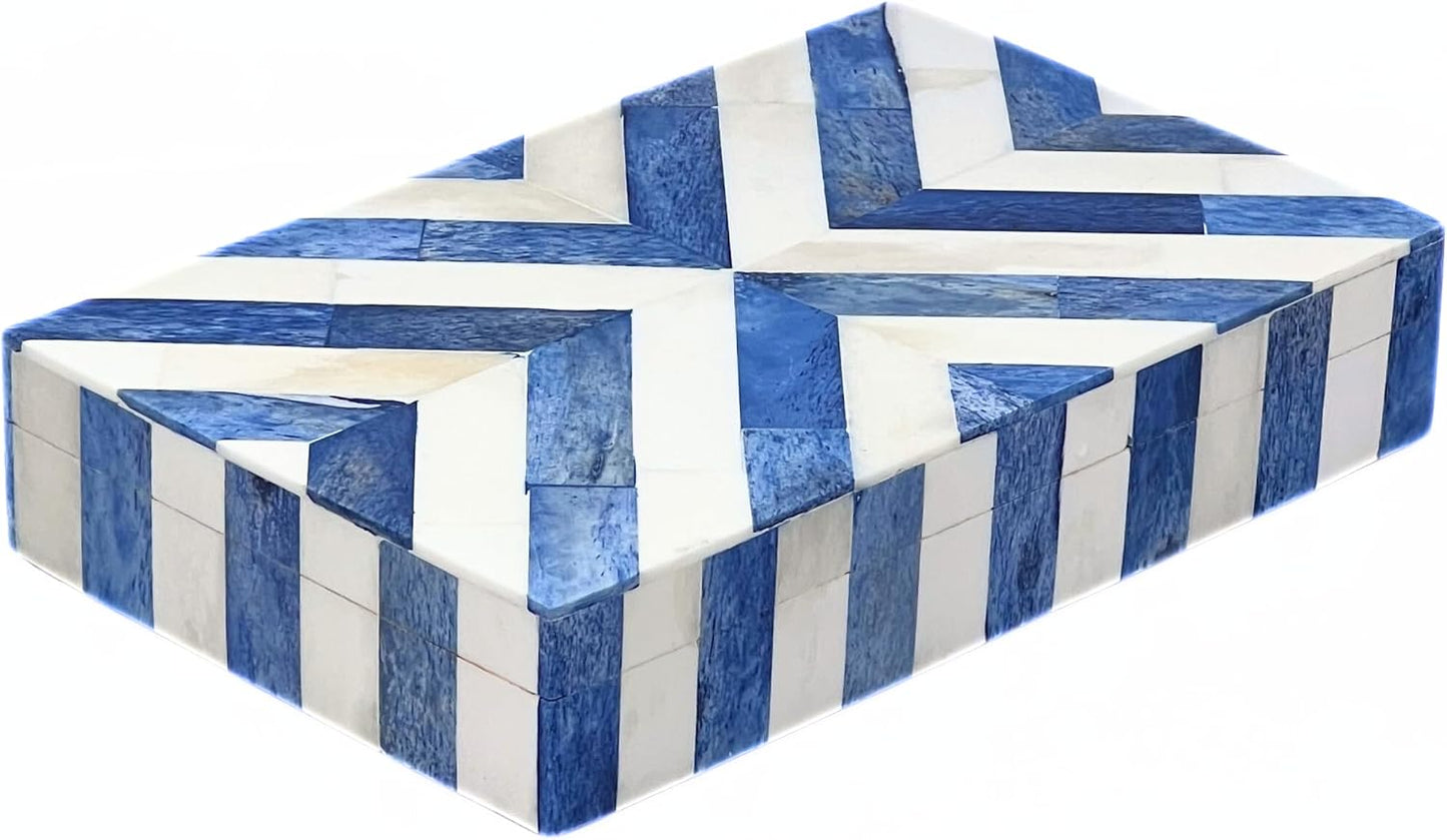 Decorative Handmade Keepsake Storage Box Organizer for Home & Gifts