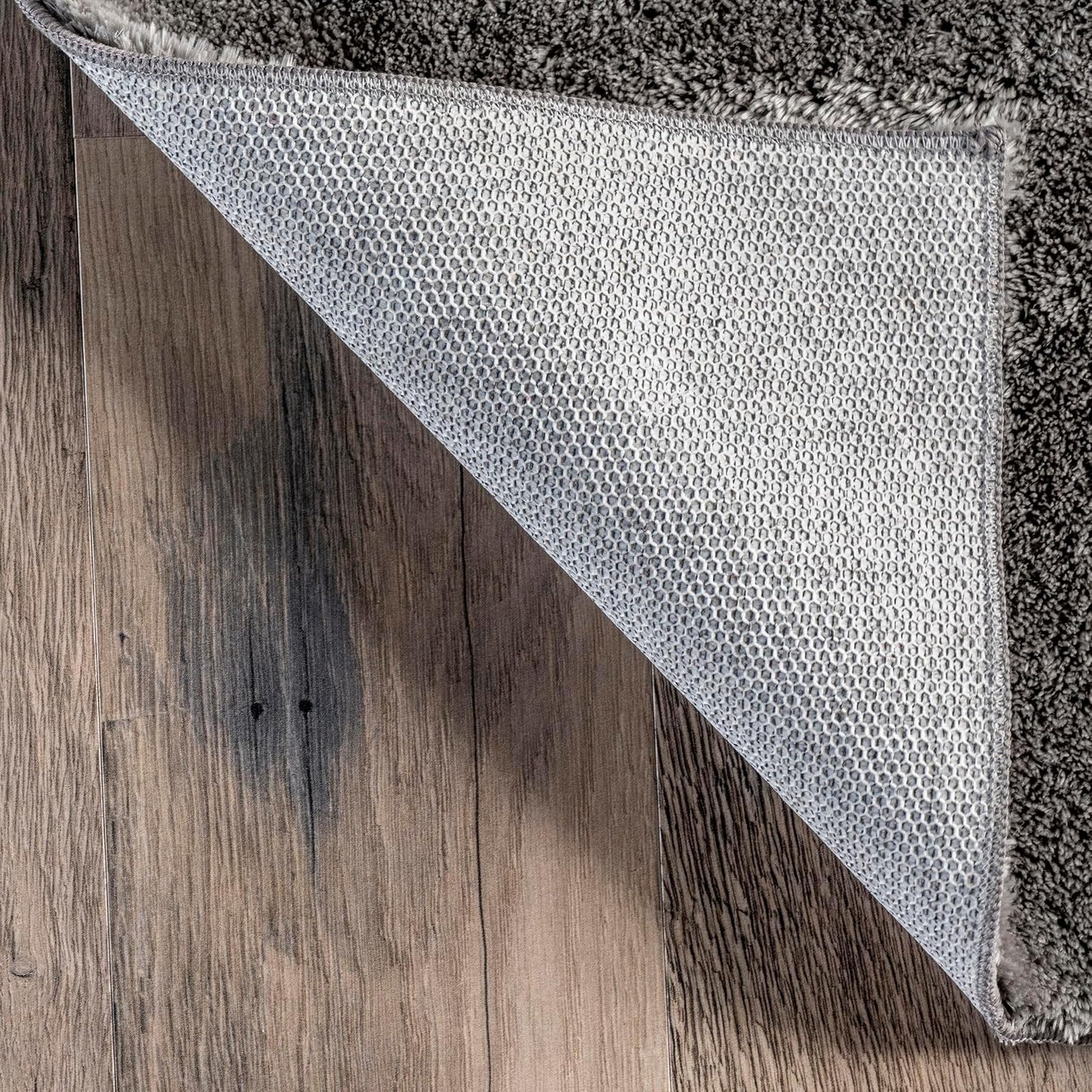 Modern Solid Machine Washable Area Rug for Home Decor
